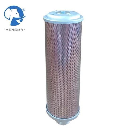 High-Efficiency Silenced Air Filter for High-Flow Systems DN80/DN100